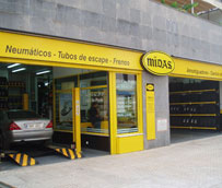 Midas abre un nuevo taller en Catalu&ntilde;a con una superficie de 349 metros cuadrados y cuatro elevadores