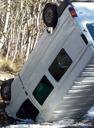 Accidente de tráfico.