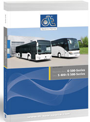 Uno de los nuevos catálogos de autobuses Mercedes Benz y Setra.