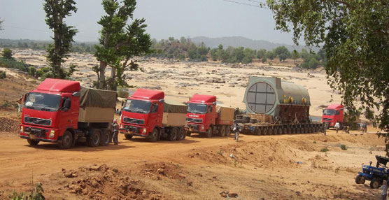 Goldhofer presenta sus soluciones de transporte en el sal&oacute;n Excon India 2013 en la ciudad de Bangalore