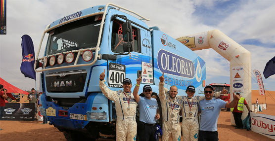 MAN Portugal consigue el primer puesto en el Rally Oilibia de Marruecos para la categor&iacute;a de camiones