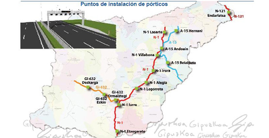 Las Juntas Generales debaten sobre la creación de nuevos peajes en Gipuzkoa