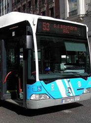 Autobús de EMT Madrid.