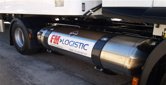 Fm Logistics incorpora a su flota el primer camión propulsado por gas natural comprimido y gas natural licuado