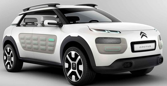 El nuevo concept car de Citroën se ha dejado ver circulando por las calles de la capital