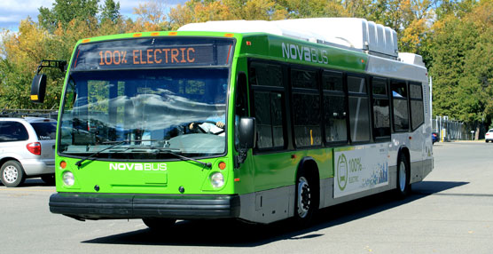 El Grupo Volvo y la empresa de transporte p&uacute;blico de Montreal apuestan por el transporte colectivo el&eacute;ctrico