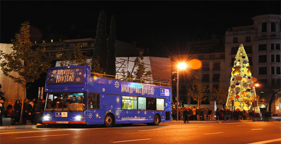 La EMT pone en servicio el jueves el &lsquo;Bus de la Navidad&rsquo; con una tarifa reducida para los mayores de 65 a&ntilde;os