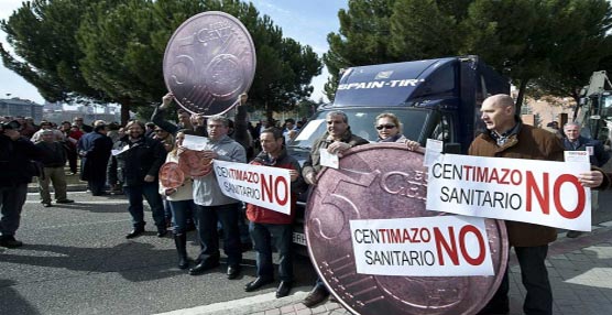 Navarra suprimir&aacute; el &lsquo;c&eacute;ntimo sanitario&rsquo; sobre los carburantes en 2014, comenzando los tr&aacute;mites en Enero