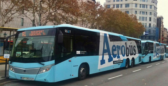 Autobuses públicos.