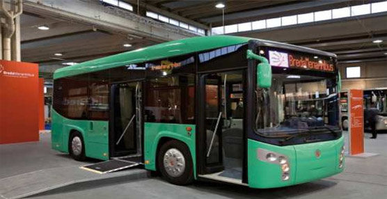 El fabricante italiano Bredamenarinibus lanzará próximamente al mercado el autobús eléctrico ‘Vivacity +’