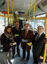 Valentín Pacheco, Marisa Caldera, Esteban de Miguel y César Mateos.