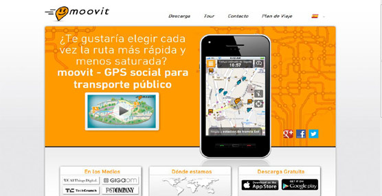 Aplicación Moovit.