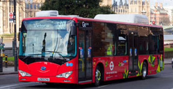 Bus eléctrico de Londres.