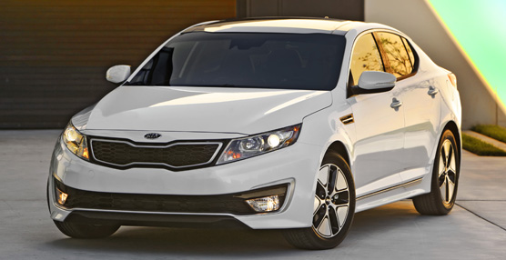 Kia Optima Hybrid.