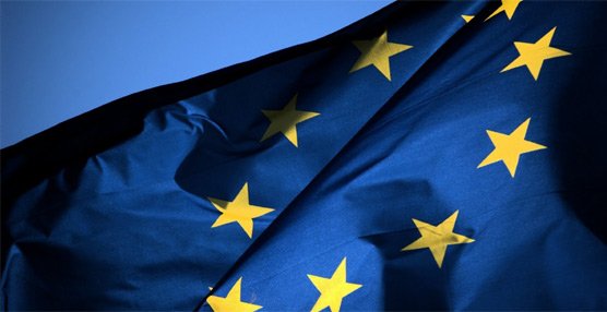 Bandera de la Unión Europea.