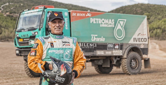 El equipo Iveco De Rooy con Pep Vila es el favorito para vencer en el Dakar