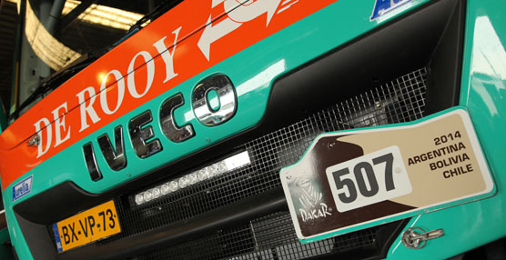 Iveco en la primera etapa del Dakar 2014 entre Rosario y San Luis con 180 kil&oacute;metros cronometrados