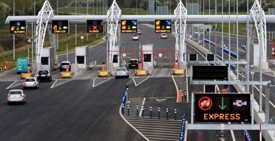 La nueva tasa al transporte por carretera se aplicará a los vehículos no-británicos.