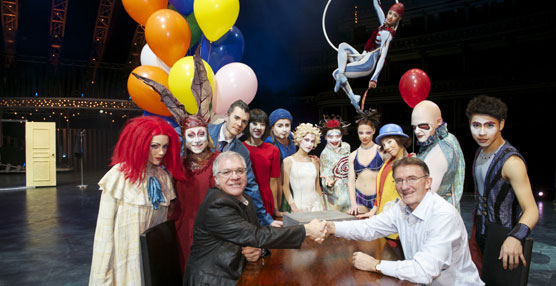 DHL ha anunciado un acuerdo para apoyar al Circo del Sol como Socio Logístico Oficial