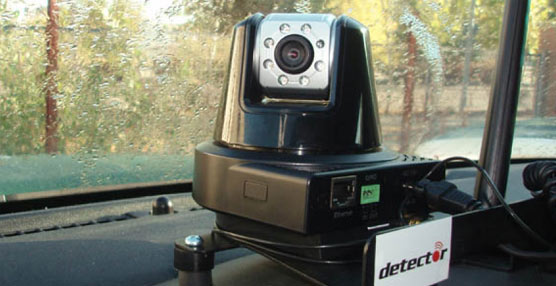 Cámara de seguridad Detector.