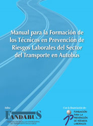 Portada del Manual para la Formación de los Técnicos en Prevención de Riesgos Laborales.