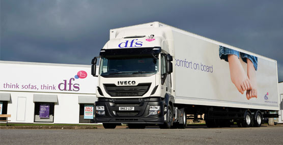 Iveco apoya la expansión del grupo británico DFS sumando 50 nuevos camiones a la flota de la compañía