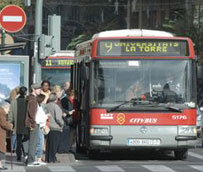 Un total de 7,5 millones de personas usaron los autobuses de la EMT Valencia en enero de este a&ntilde;o