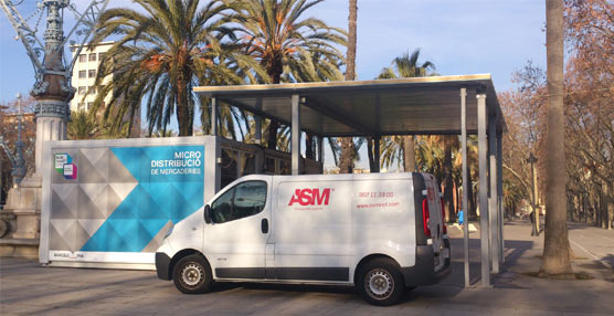 ASM se suma al proyecto 'Micro distribución de mercancias' impulsado por el Ayuntamiento de Barcelona