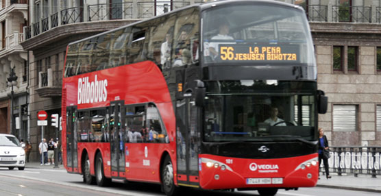 La aplicación gratuita Co-Cities premite consultar información sobre la red de autobuses de Bilbao, entre otras cosas. 