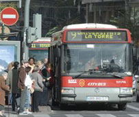 El uso de los autobuses de EMT Valencia aumenta m&aacute;s del 17% el d&iacute;a en que arrancan las fallas