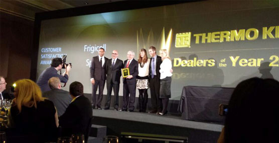 Frigicoll, concesionario de Thermo King para España y Portugal, recibe el Customer Satisfaction Award 2013