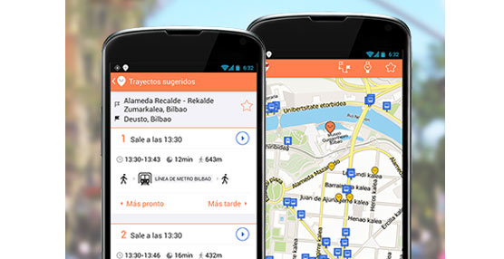 Tras su éxito en Barcelona y Madrid, la aplicación de transporte Moovit desembarca en San Sebastián, Vitoria y Bilbao