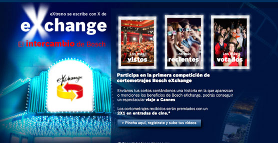 Bosch lanza una &lsquo;campa&ntilde;a de cine&rsquo; para dar a conocer sus productos de intercambio Bosch eXchange