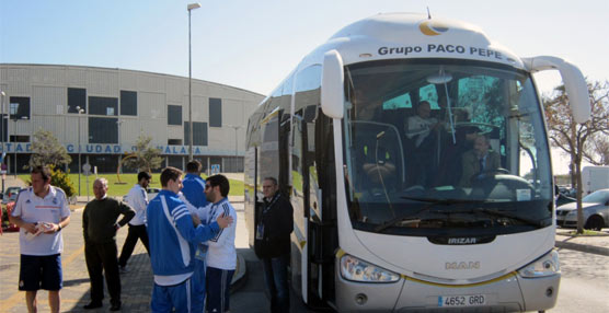 Paco Pepe, servicio de transporte en la Copa del Rey Baloncesto Málaga traslada 10.500 personas en la competición