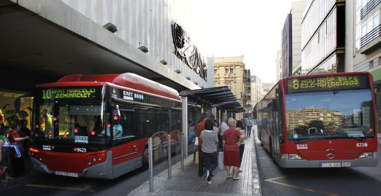 La EMT de Valencia traslada a m&aacute;s de 7,3 millones de viajeros en sus autobuses durante el mes de febrero