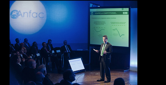 El presidente de Anfac, Rafael Prieto, durante un acto de la asociación. Foto Anfac.