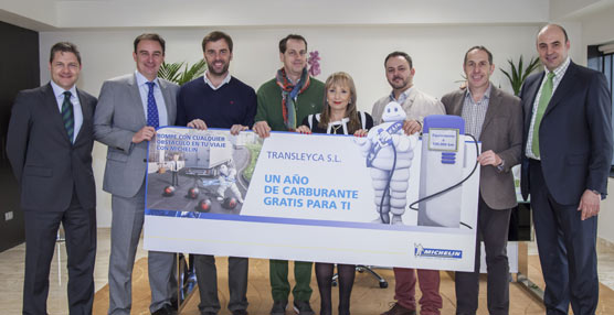 Transleyca gana el sorteo de un a&ntilde;o de carburante gratis gracias a una campa&ntilde;a promocional de Michelin