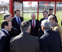 El consejero madrile&ntilde;o de transportes&nbsp;Pablo Cavero visita la Escuela de Educaci&oacute;n Vial de San Sebasti&aacute;n de los Reyes