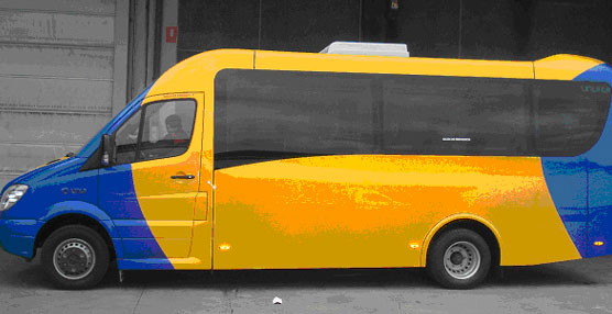 ALSA cuenta con una nueva unidad del modelo Vega GT sobre bastidor Mercedes Benz Sprinter .