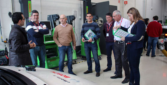 Bosch presenta sus novedades a un grupo de clientes del ‘Bosch Diagnostics Team’