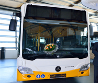 Mercedes-Benz entrega su autob&uacute;s urbano n&uacute;mero mil del modelo Citaro a la empresa de transporte p&uacute;blico de Darmstadt
&nbsp;
&nbsp;