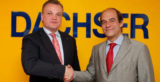 Christian Speit (Dachser) y Santiago Rosal (Transunion). Foto Dachser.