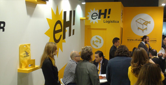 El stand de Halcourier en la Feria OMExpo en IFEMA. Foto Halcourier.