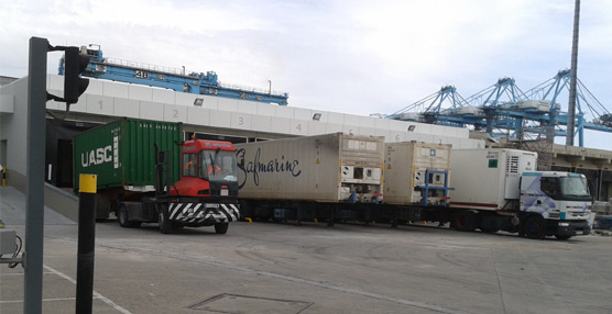 Ocho de los muelles del PIF ya funcionan. Foto Algeciras.