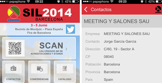 El SIL 2014 crea una nueva aplicación para i-phones y Androids que favorecerá los contactos