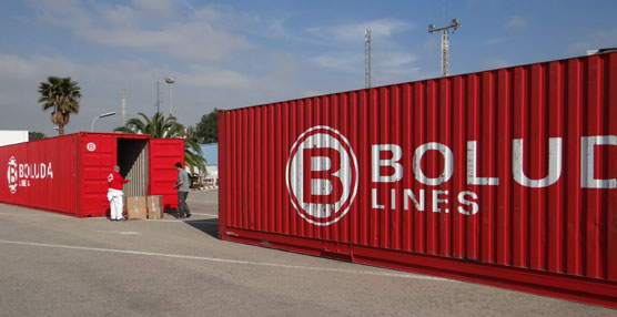 Boluda Corporación Marítima colabora con Cruz Roja con la cesión de dos contenedores de 40’.