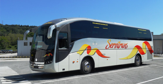 Servitrans apuesta por el carrocero Sunsundegui con la incorporaci&oacute;n de un autocar SC7 con chasis MAN RR2 E5