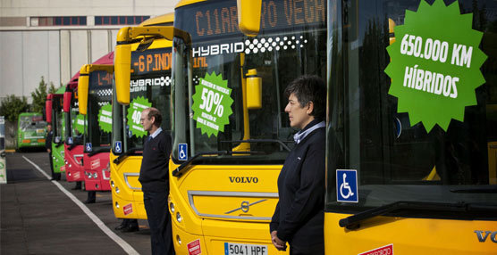 Interbus, de la mano de Volvo, refuerza la apuesta de Madrid por los autobuses h&iacute;bridos en entornos urbanos