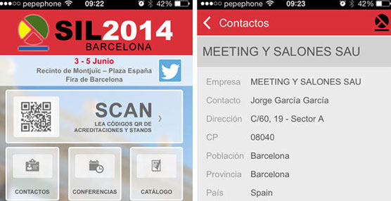 El SIL 2014 crea una nueva aplicaci&oacute;n para i-phones y Androids que favorecer&aacute; los contactos