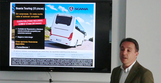 Scania adapta el Touring HD a las necesidades del mercado ibérico dotándole de 55 plazas